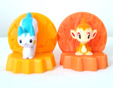 Limited Edition 2008 Burger King Pokemon TCG - Chimchar and Pachirisu