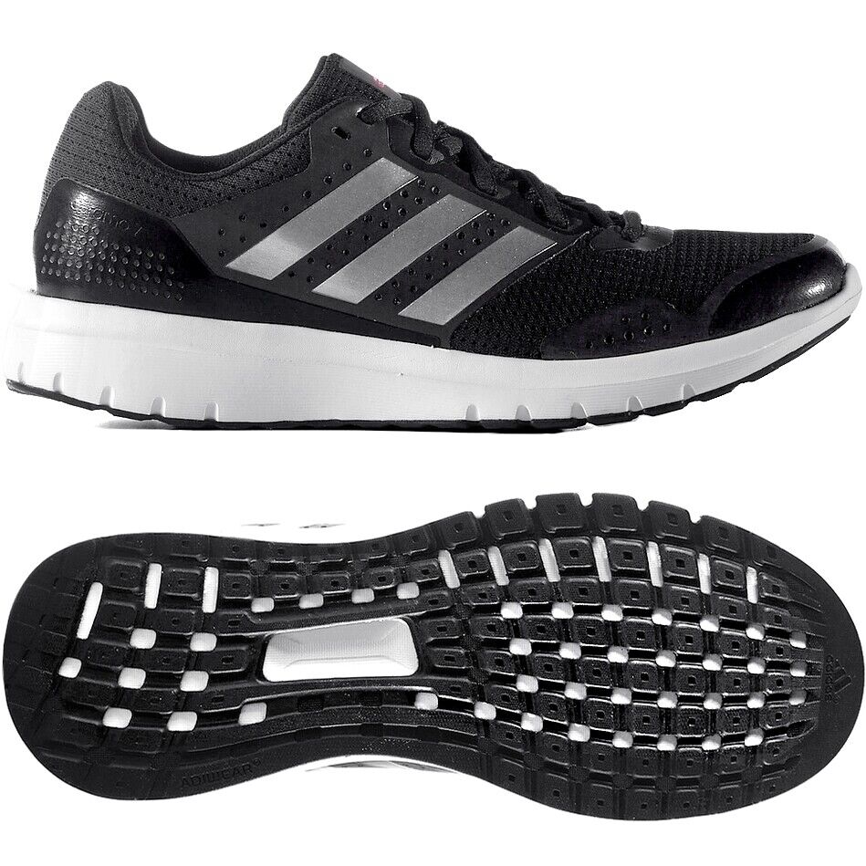 prototipo pequeño Servicio Adidas Duramo 7 Running Shoes Women&#039;s Sport Sneaker Black/White 37-40  | eBay