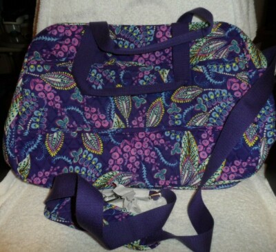 Vera Bradley Medium Traveler bag in Batik Leaves