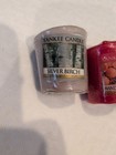 Yankee Candle Votive Lot- 3 Silver Birch, Mandarin Cranberry, Turquoise Sky — photo 2