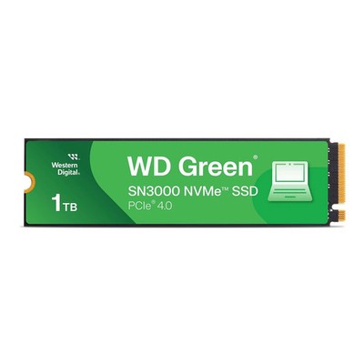 Western Digital 1TB WD Green SN3000 NVMe Interne SSD - Solid State Drive - Gen4