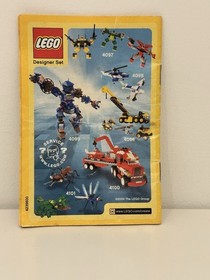 Lego 4348 X-Pod Instruction/manual