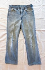 Vintage Levi s Orange Tab Boot Cut Jeans c. 1970 1972 Talon 42 SF Factory