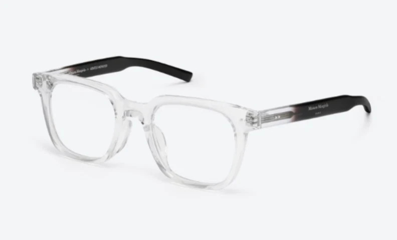 美品GENTLE MONSTER × Maison Margiela MM117 Gentle Monster Maison Margiela MM117 C1 Sunglasses Clear With Case