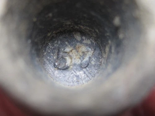 Dug Civil War "57" Base Enfield Bullet from New Hope