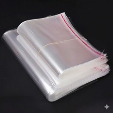 200  11x13.5  Clear Poly Self Seal Bags 1.5 mil -ST ShipMailers