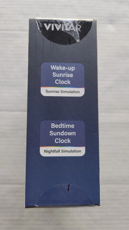 Vivitar Wake-Up Sunrise Clock - Wireless Speaker - Alarm Clock with Snooze - Image 3 of 4