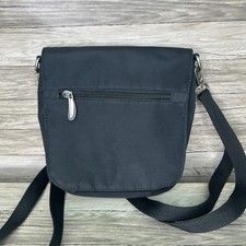 Travelon Anti-Theft Crossbody Classic Mini Shoulder Bag Black Purse