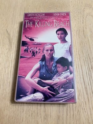 The Killing Beach VHS 1991 RESEALED Rare Movie Greta Scacchi Joan Chen Film