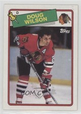 1988-89 Topps Doug Wilson #89 HOF m0p