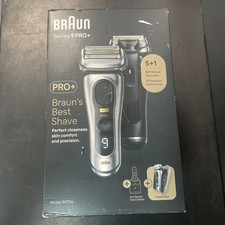 Braun Series 9 Pro Electric Shaver Gift Set - Silver - Brand New - Free Postage