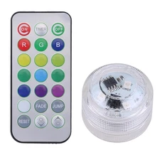ATMOSPHERE LAMP W/ REMOTE CONTROL COLORFUL LED LIGHTS CAR INTERIOR ACCESSORIES