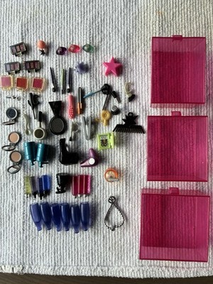 Bratz Doll Accessories 53 Salon Spa Hair Make Up Bonus No Dolls