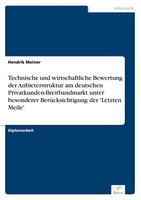 Hendrik Meiner | Technische Und Wirtschaftliche Bewertung Der...