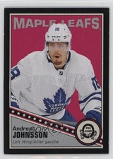 2019-20 O-Pee-Chee Retro Black 99/100 Andreas Johnsson #493 0ot5