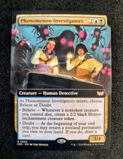 MTG Phenomenon Investigators Extended Art 0065 Duskmourn: House of Horror NM