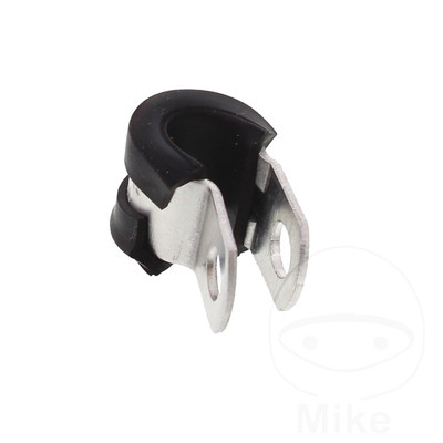 JMP Bremsleitungshalter Alu silber 5mm passend für Ducati Monster 750 1996-2002