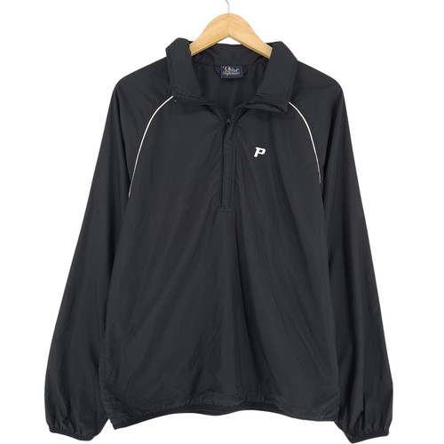 Peak Performance, Peak Performance Vintage Anorak Jacket 1/4 Zip Pullover Black Size M