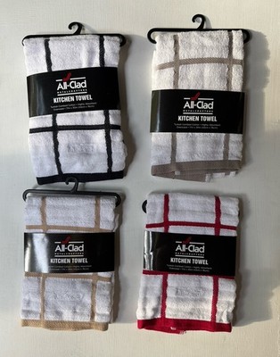 NWT ALL-CLAD Anti Microbial Oversized Dish Kitchen Towel 17'' X 30'' PICK COLOR  
