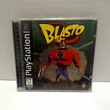 Sony Computer Entertainment Blasto (PS1) NTSC-U/C T-Teen Disc & Jewel Case