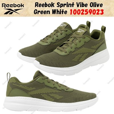 Reebok Sprint Vibe Olivgrün Weiß 100259023 Herren Gr.