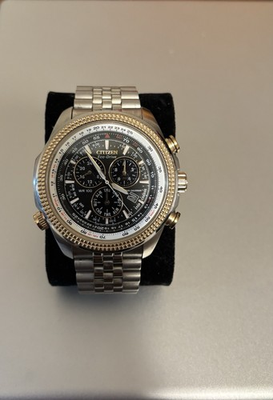 #ad #ad Citizen Men#x27;s Eco Drive Chronograph Perpetual Calendar $175.00