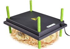 Chick Heating Plate - 12 X 16 Inch Chicken Heater Plate for Chicks with Adjustab