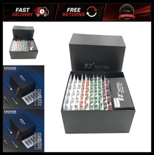 EZ Tattoo Cartridge Needles Assorted - 100Pcs Mixed 3RL 5RL 7RL 9RL 7RS 9RS
