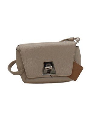 Akris Damen Tasche Creme 100% Leder Crossbody