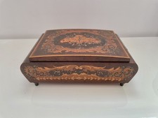 VINTAGE REUGE SWISS MOVEMENT - WORKING MUSICAL BOX (Cigarette) “Livre di Caen?”