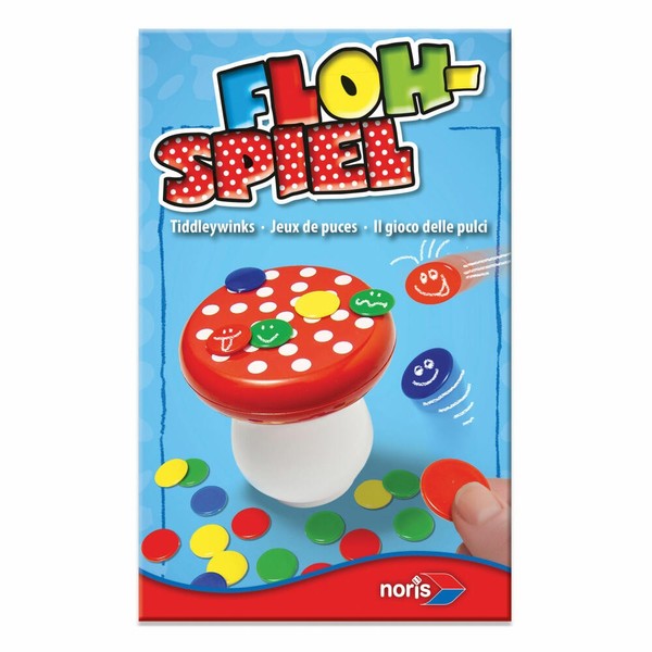 Noris Flohspiel Familienspiel, Geschicklichkeitsspiel, Spiel, Gesellschaftsspiel-image