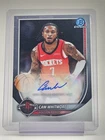 CAM WHITMORE 2025-26 BOWMAN CHROME AUTO BASKETBALL #BCA-CW HOUSTON ROCKETS Q3882