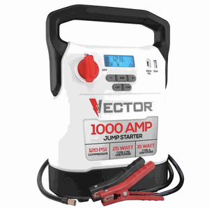 VECTOR 1000 Amp Jump Starter, Compressor, USB Power
