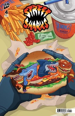 STREET SHARKS #4 IDW PUBLISHING