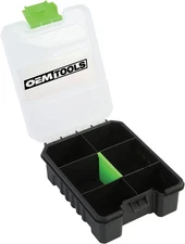 26531 Small Parts Organizer, Screw Organizer, 6-Compartment Hardware Organize...