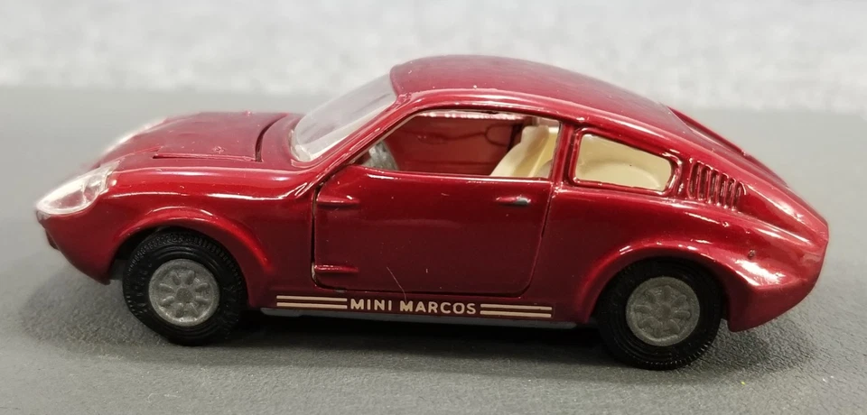 DE COLECCIÓN CORGI TOYS MINI MARCOS GT 850 HECHO EN REINO UNIDO METAL FUNDIDO ¡BONITO! 1/43 Foto 3 de 4