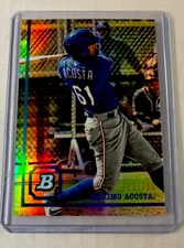 2022 Bowman Heritage #BHPC-103- Chrome Refractor /199 Maximo Acosta Rc