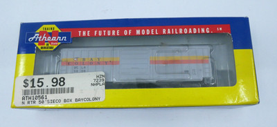 Athearn N Scale 10561 Bay Colony S.E.I.C.O 50' Single Door Box Car BCLR 5608
