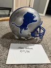 Barry Sanders Lions Autographed Signed 7 Inscriptions Proline Helmet Fanatics 🔥