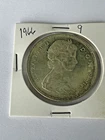 1966 Canada Silver Dollar. ASW .6 oz. of silver, From Roll of Twenty