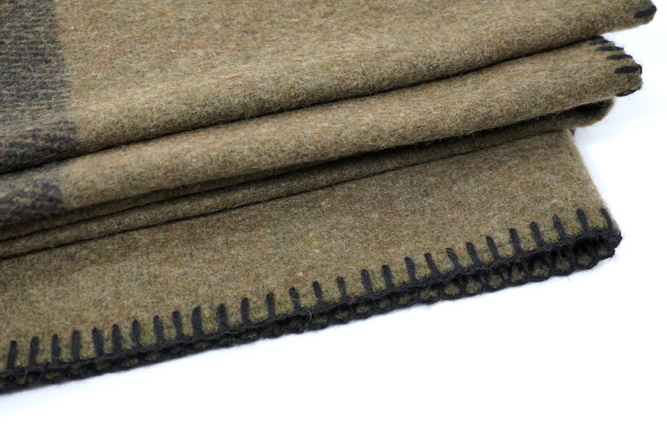 Original German Army Wool Blanket High Quality Thick Surplus Military Issue - Image 4 of 4