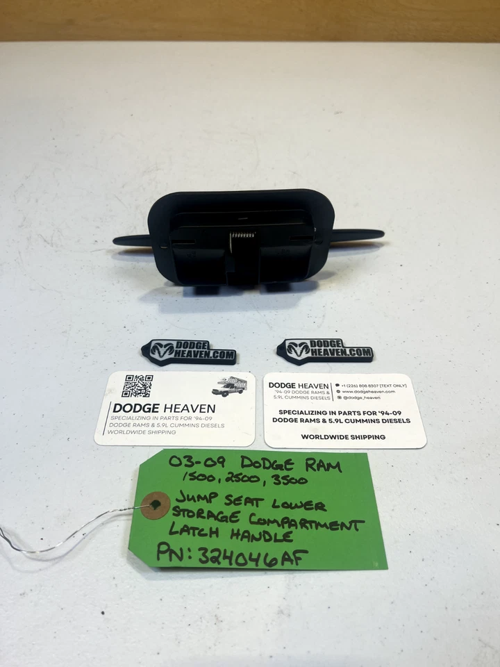 OEM Mopar 2003-2009 Dodge Ram consola central pestillo/mango de almacenamiento inferior Foto 4 de 4