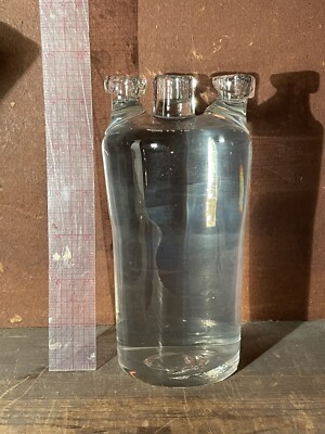 Rare Antique Woulff Glass Woulf / Woulfe Bottle 19th Centry