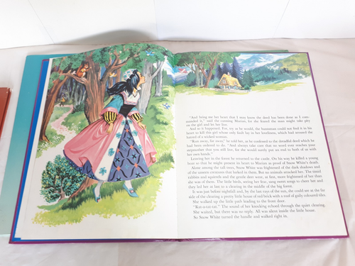 Vintage Kinder Storytime 80er Jahre Welt Buch Konvolut Schneewittchen und die sieben Zwerge - Bild 13 von 24