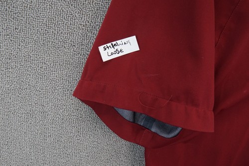 Nike Golf Mens Size Large Red 1/2 Zip Pullover Storm Fit Windbreaker - Picture 8 of 10