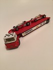 corgi major bedford truck, Custom, Ferrari transport with 2 ferrari F-1 cars,