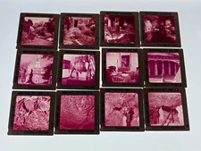 13 35mm Photographic Slides 1950s ~ Pana-Vue Butchart Philadelphia Wind Caves