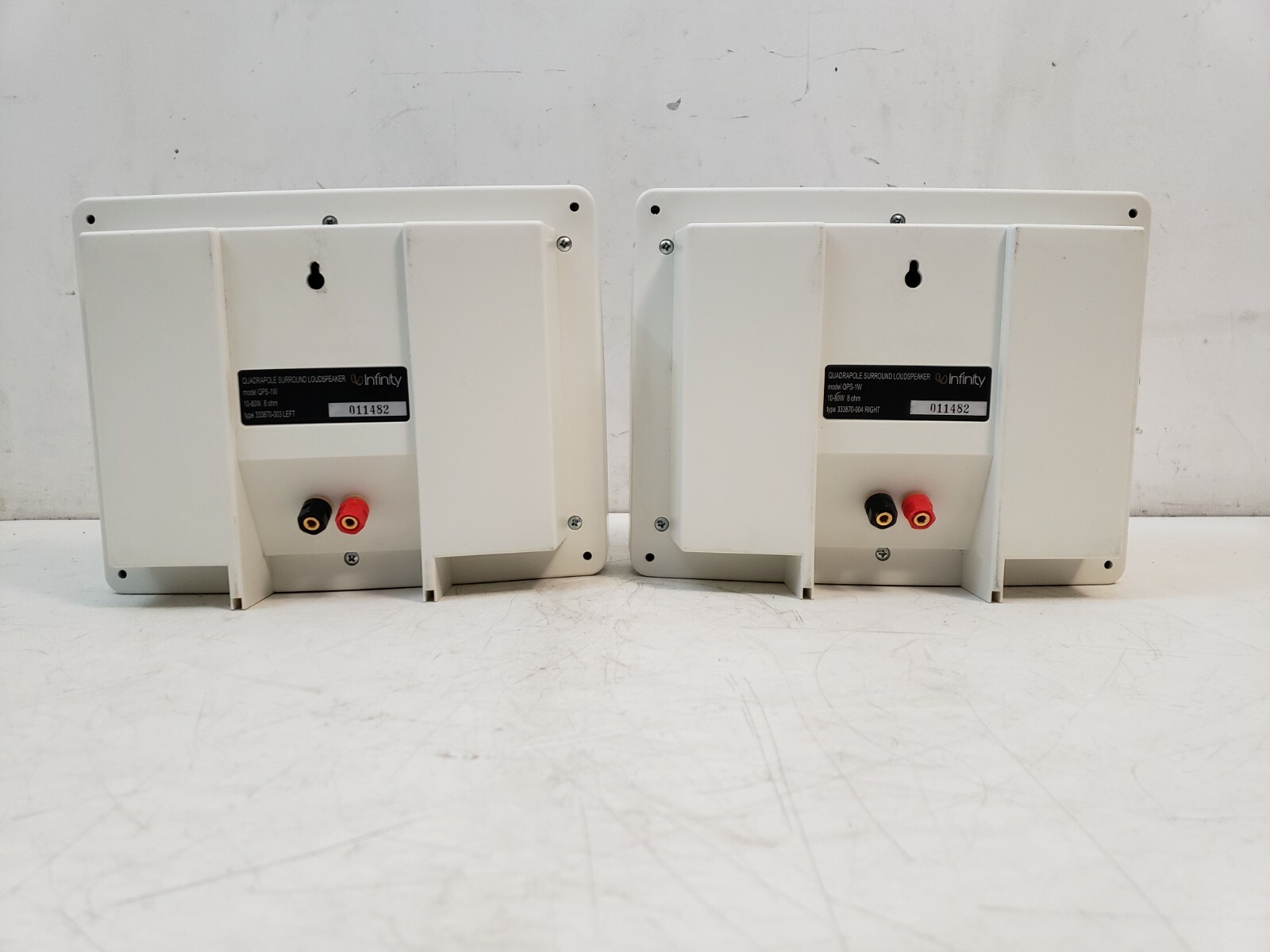 infinity quadrupole speakers