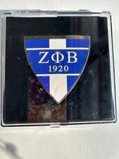 Zeta Phi Beta Sorority Crest Car Emblem