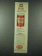 1963 Herb-Ox Bouillon Cubes Ad - Handy Helpful